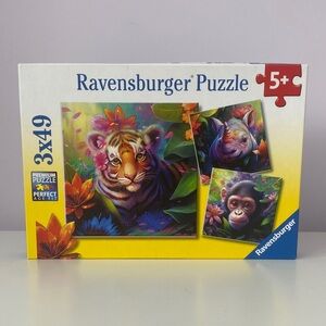 Ravensburger Vibrant Jungle Animal Puzzle Set